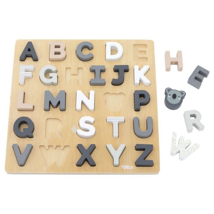 ALPHABETS AR / LAT EN BOIS BABY DREAMS