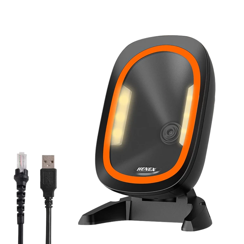 LECTEUR CODE BARRE 2D QR USB FILAIRE HENEX