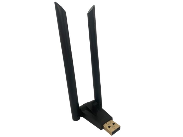 CLE WIFI USB AVEC 2 ANTENNES ALFA