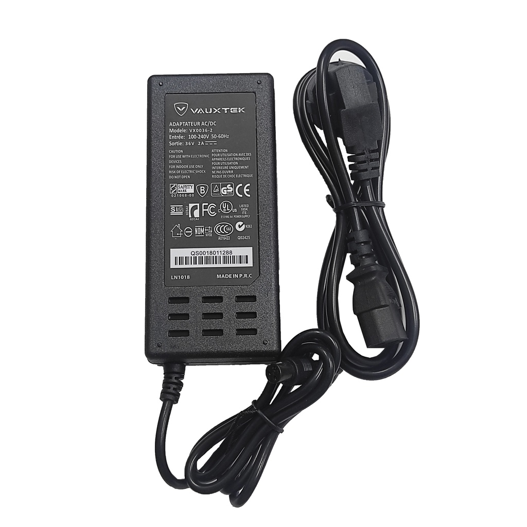36V 2A DC TRANSFORMER WITH POWER CABLE