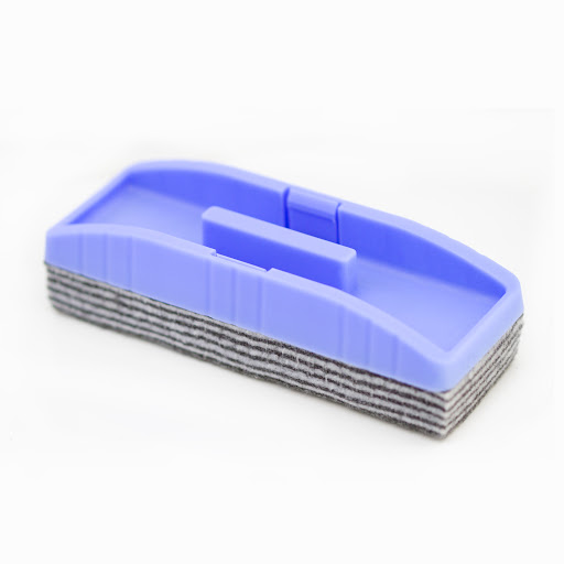 BROSSE TABLEAU BLANC MAGNETIQUE 7 COUCHES PORTE MARQUEURS SAMBARA