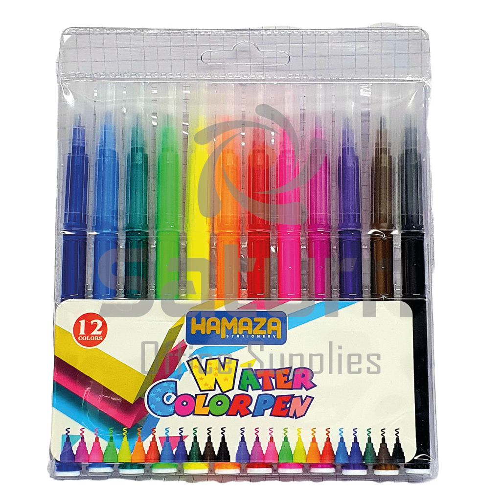 HAMAZA 12-COLOR FELT-TIP PEN