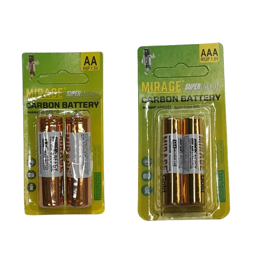 AAA / AA BATTERY 2pcs MIRAGE