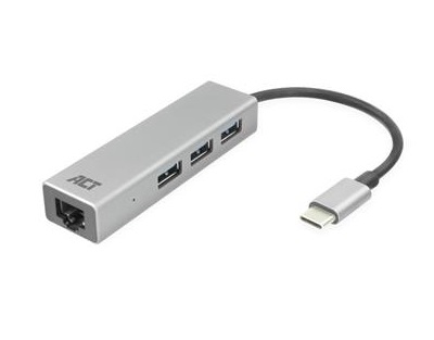 ADAPTATEUR TYPE C M TO RJ45 + 3x USB A