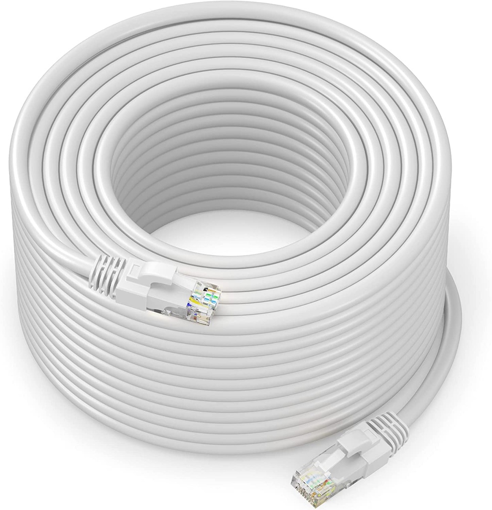 CABLE RESEAU 15m UTP CAT6e CAPSYS