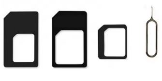 ADAPTATEUR CARTE SIM UNIVERSEL 3 DIM + EXTRACTEUR