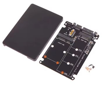 CARTE ADAPTATEUR SATA 60Gbps VERS M2 NGFF NVME SATA SSD MSATA SSD PULLON