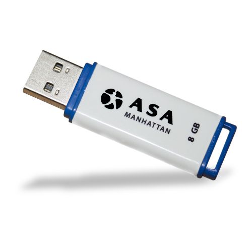 8GB 闪存盘 2.0 ASA 曼哈顿