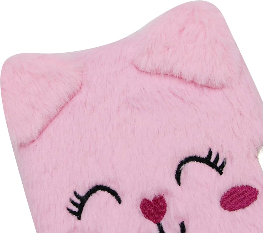 NOTE BOOK FANTAISIE PELUCHE CARRÉ SPIRAL ALGO