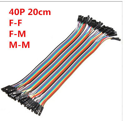 CABLE DUPONT F/F 20cm 40pcs