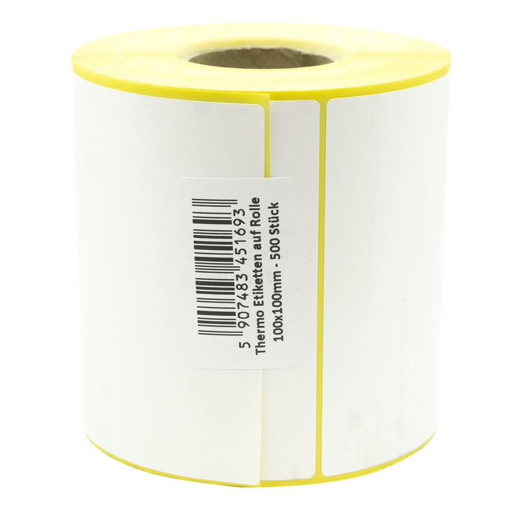 ETIQUETTES CODE A BARRES 100x100mm 500pcs