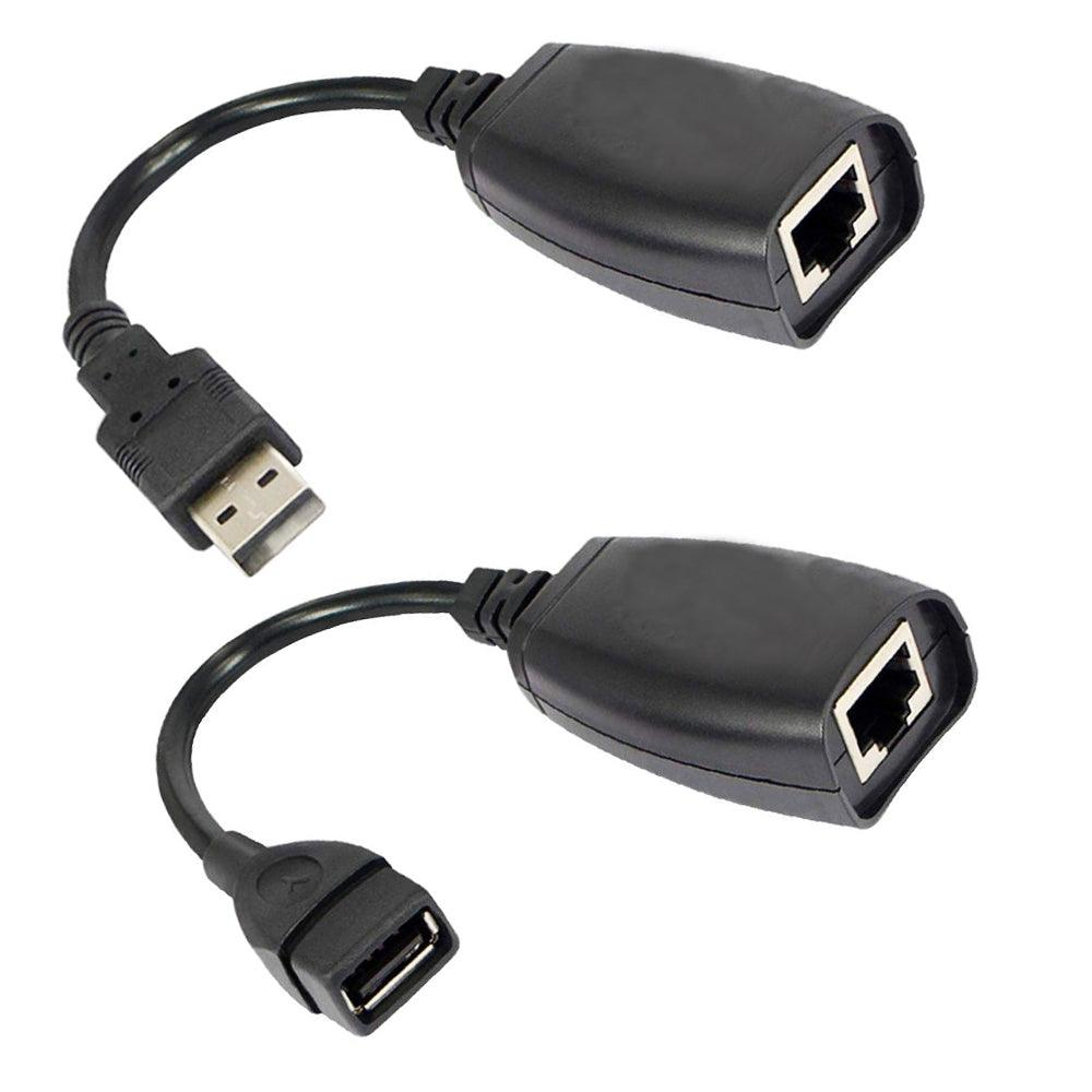 CABLE EXTENSION USB VIA RG45 30m