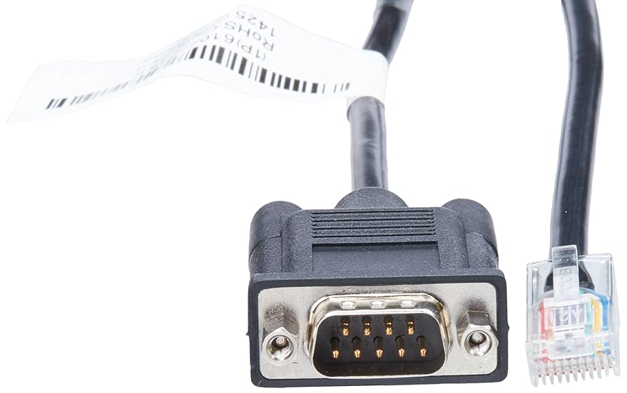 CABLE DB9 M TO RG45 M