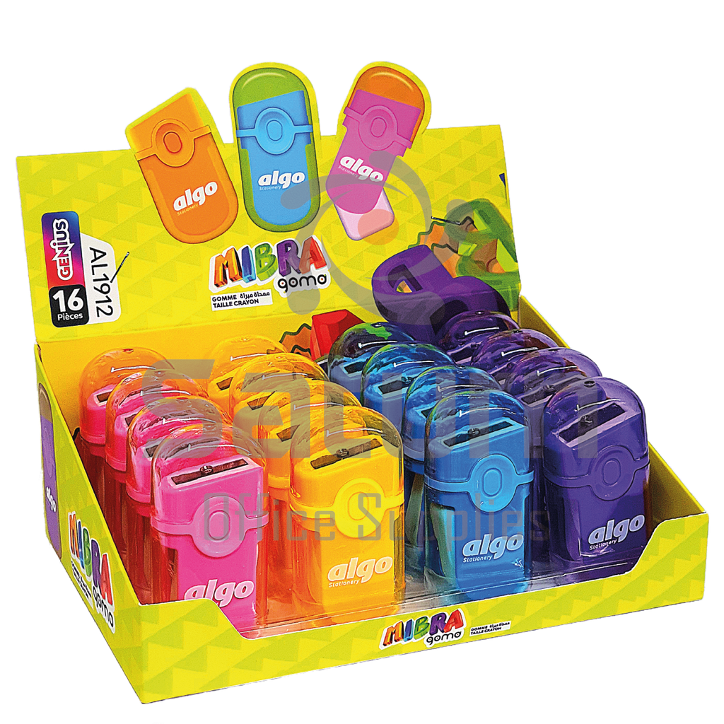 GOMME TAILLE CRAYON ALGO