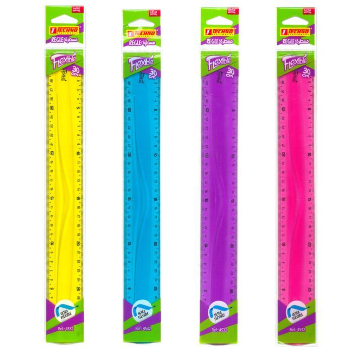 REGLE 30cm FLEXIBLE TECHNO