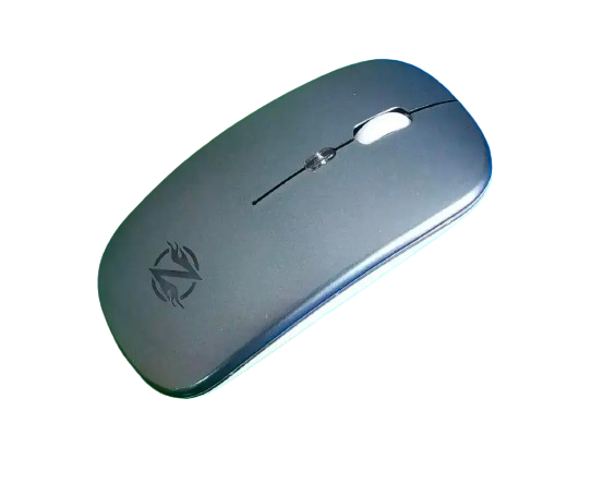 SOURIS SANS FIL + BLUETOOTH + RECHARGEABLE PLATE 10m 1600 DPI 4 BTN ZORNWEE