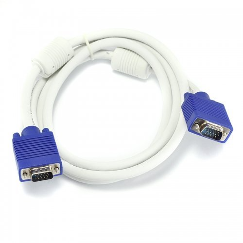 CABLE VGA 1.5m BLANC HIGH QUALITY