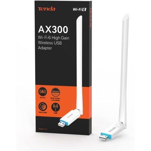 CLE WIFI 6 USB AVEC ANTENNE TENDA