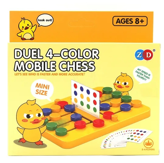 DUAL 4 COLOR MOBILE CHESS