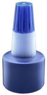 ENCRE A TAMPON BLEU 24ml EVEREST