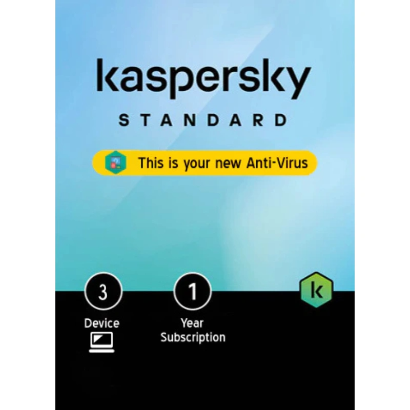 KASPERSKY STANDARD 3 POSTES 1 AN