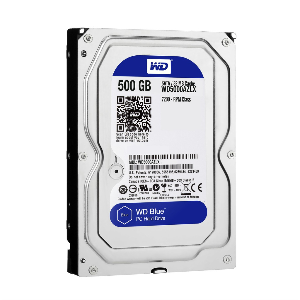 DISQUE DURE HDD SATA3 500GB WD BLUE