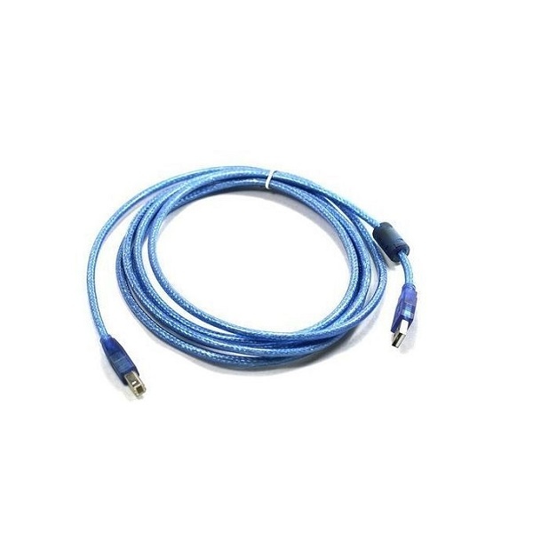 CABLE IMPRIMANTE USB 2.0 1.5m BLEU CAPSYS