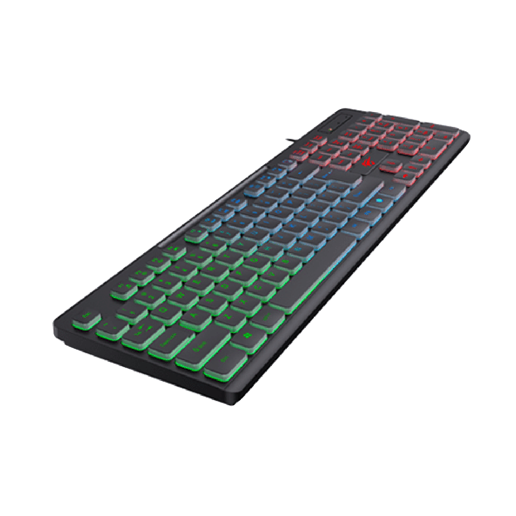 CLAVIER USB AZERTY + ARABE RGB HAVIT