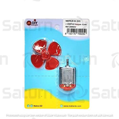 CARTE MOTEUR 5V + VENTILO MAHER