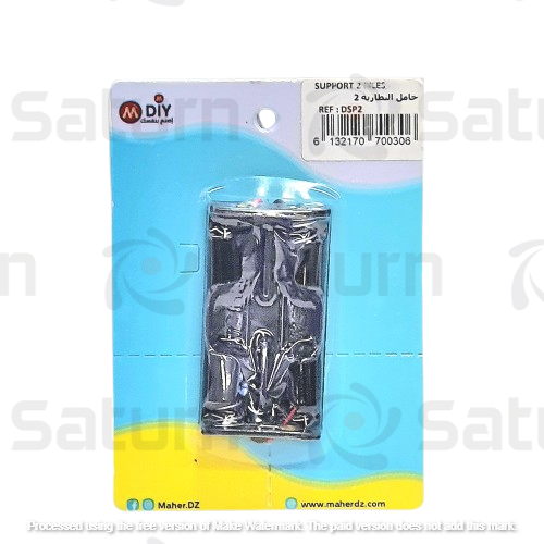 CARTE SUPPORT 2 PILES MAHER