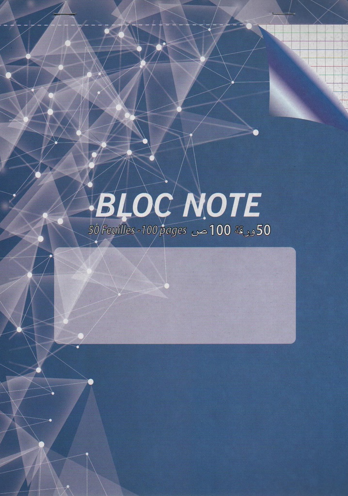 BLOC NOTE A4 DAT 50F