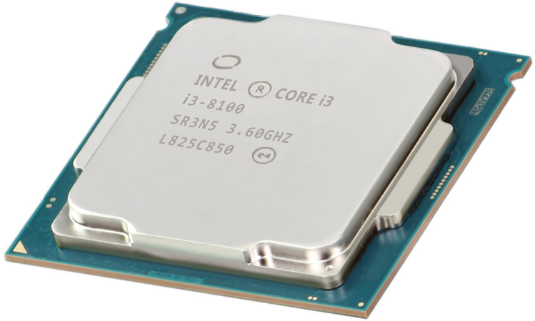 PROCESSEUR INTEL i3-8100