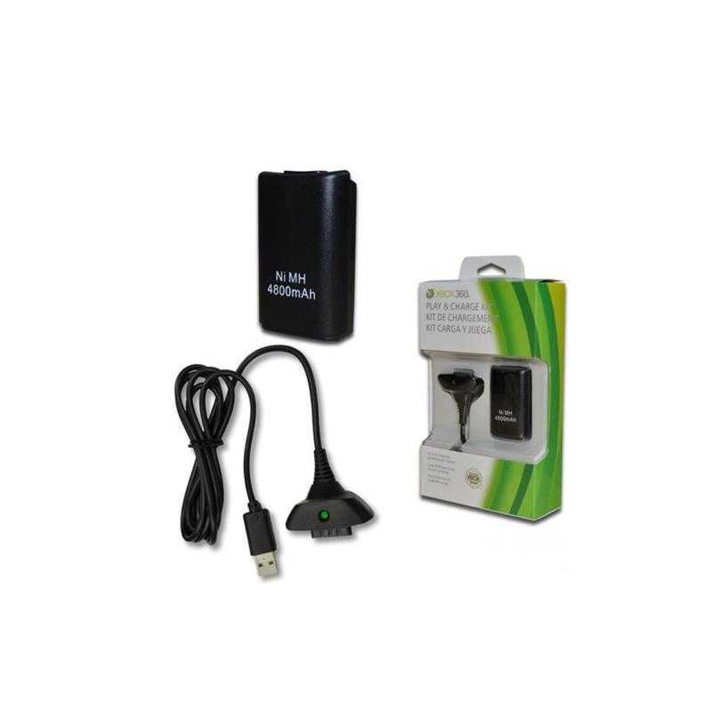 BATTERIE XBOX 360 1B + CABLE