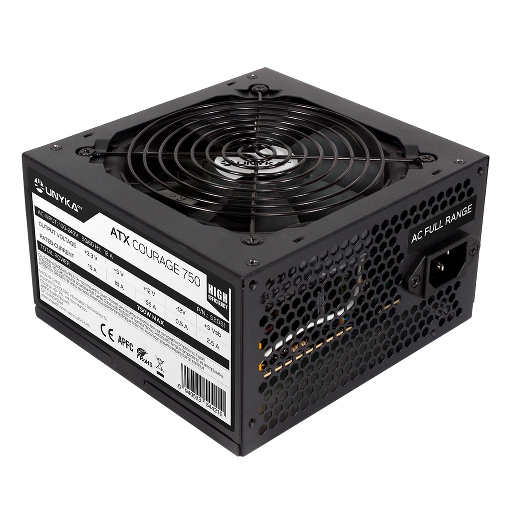ALIMENTATION POUR UNITÉ CENTRALE 750W