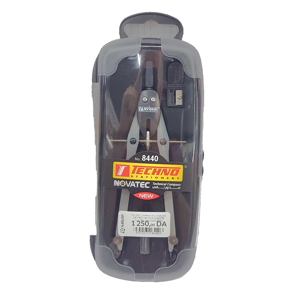 COMPAS TECHNIQUE DE PRECISION ROULETTE 3pcs TECHNO NOVATEC