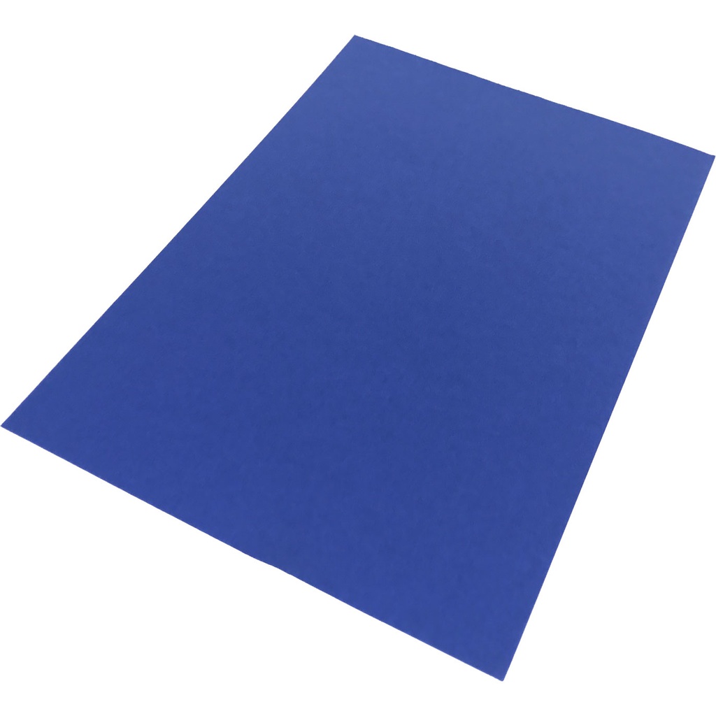 COUVERTURE PAGE DE GARDE EN PLASTIQUE TRANSPARENT COULEUR A4 180µm 100F BLEU