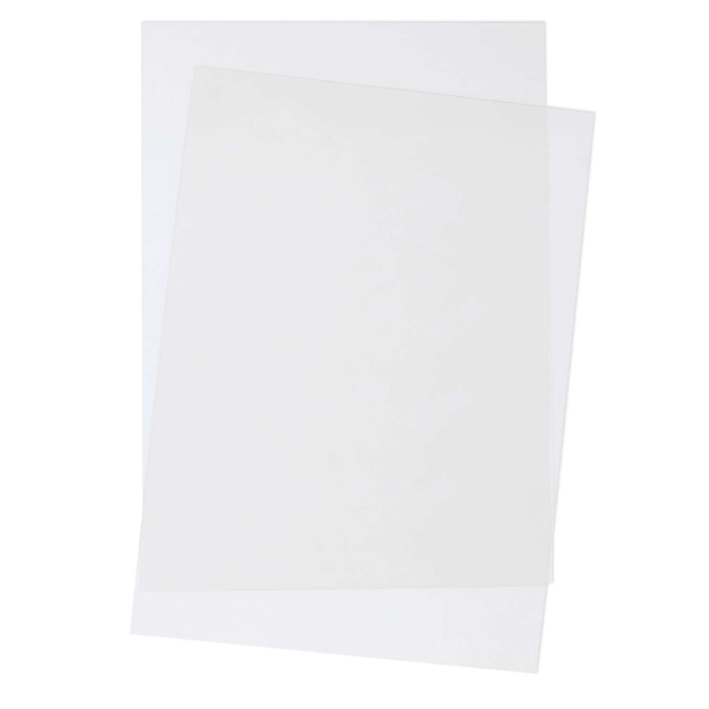 COVER TRANSPARENT PLASTIC END PAGE A4 140µm 100F CLEAR