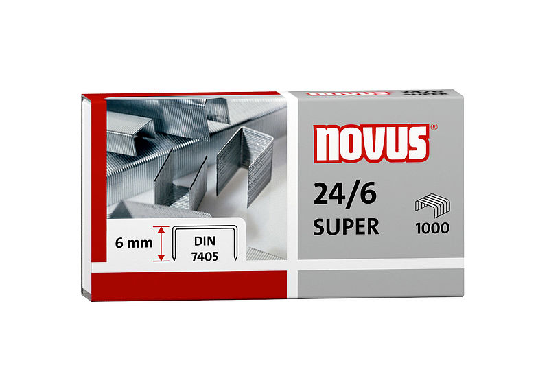 STAPLES 24/6 1000u NOVUS