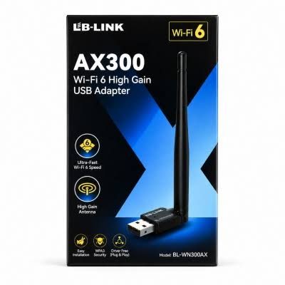 CLE WIFI 6 USB AVEC ANTENNE LB-LINK XELCOM