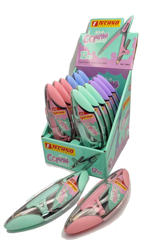 PASTEL TECHNO HANDY SCHOOL COMPASS