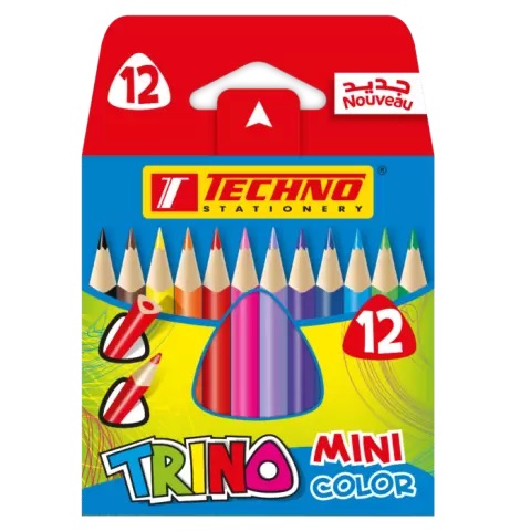  COLORED PENCILS 12/9 TECHNO MINI TRINO
