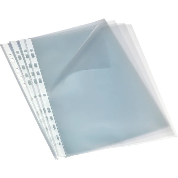  CLEAR PERFORATED SIGHT POUCHES A4 100µm 100u GIANT