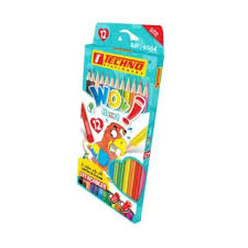 CRAYONS DE COULEUR 12/18 TECHNO WOWI HEART