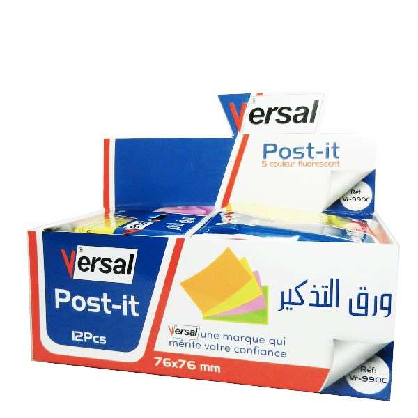 ملاحظات لاصقة مربعة متعددة الاستخدامات