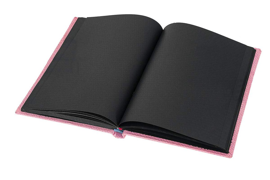  A5 KRAFT BLACK NOTEPAD