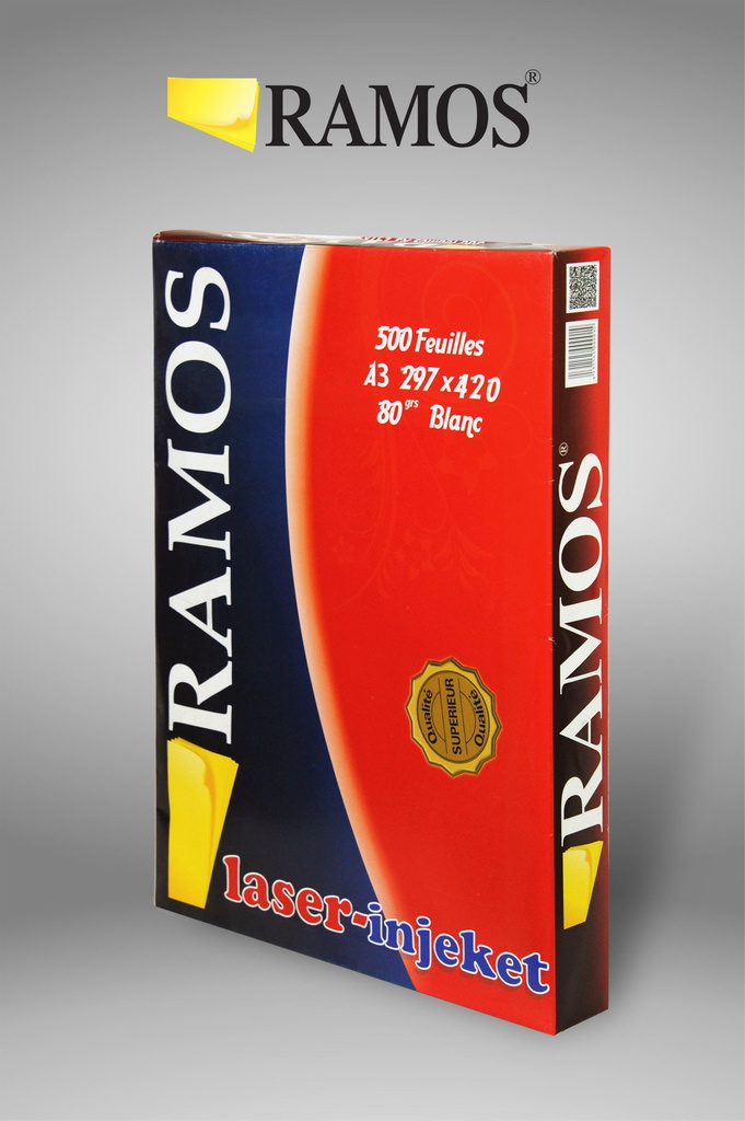 RAME OF PAPER A3 80G 500F RAMOS