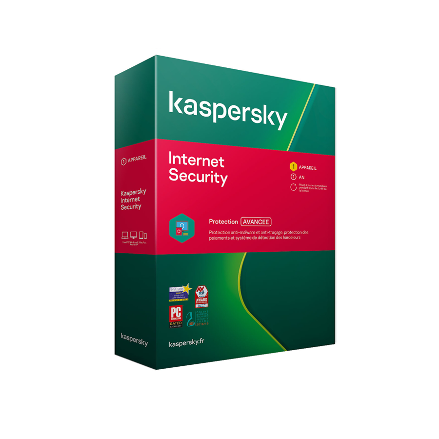  KASPERSKY INTERNET SECURITY 1 POST BOX