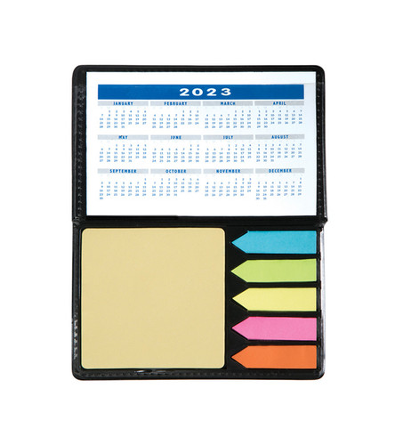 LEATHERETTE OFFICE STICK NOTE BOX