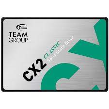 محرك الأقراص الصلبة SSD SATA3 مقاس 2 بوصة ½ 256 جيجابايت TEAMGROUP CX2 CLASSIC 3D NAND