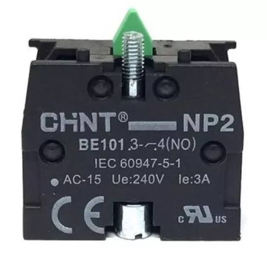 BE101 NP2 Normally Open Contact Button